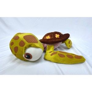 Disney Store Finding Nemo Squirt Sea Turtle Plush 14” Stuffed Animal Ocean